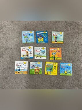 Pete The Cat I Can Read Phonics Books (10 total)